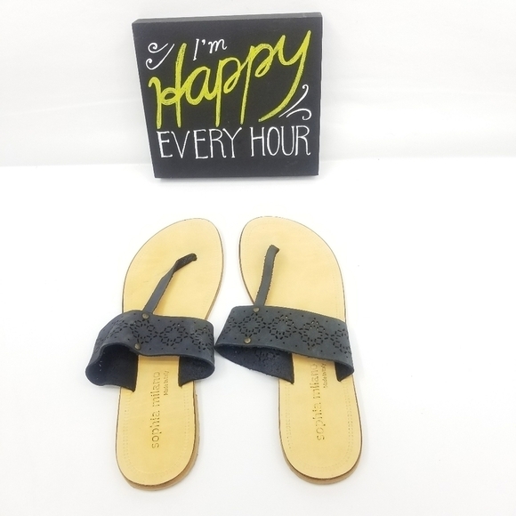 SOPHIA MILANO ITALY SANDALS WOMEN SZ.6 - Picture 4 of 8